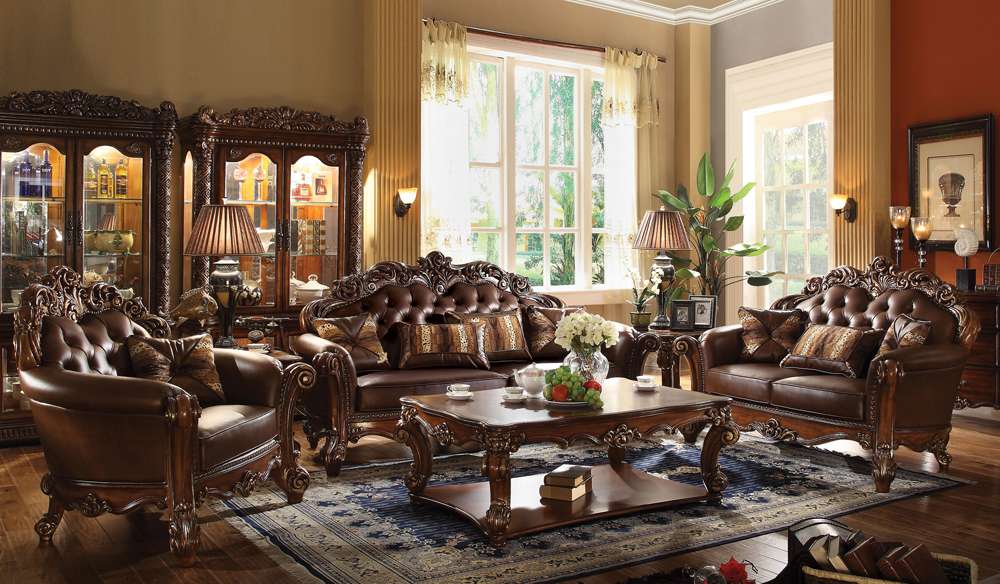 ACME Furniture - Vendome Sofa (w/3 Pillows) - 52001 veiw 1