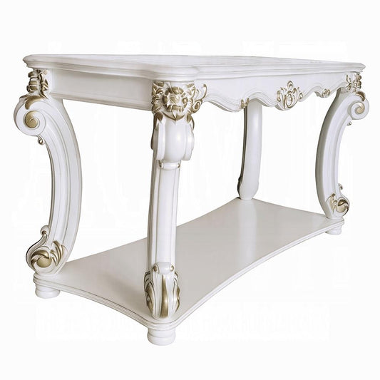 ACME Furniture - Vendome Sofa Table - Antique Pearl Finish - LV01528 veiw 1