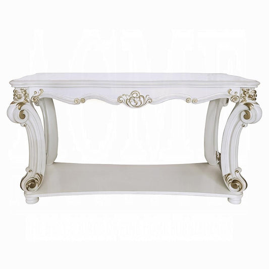 ACME Furniture - Vendome Sofa Table - Antique Pearl Finish - LV01528 veiw 2