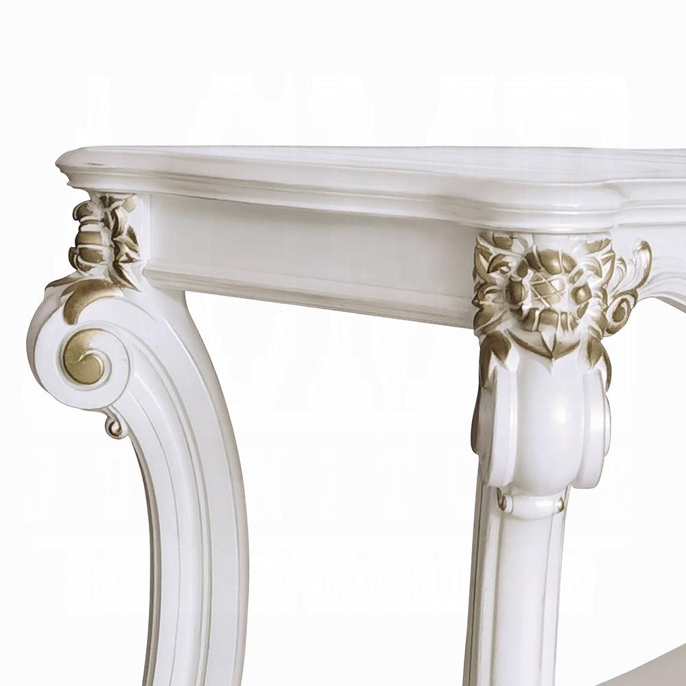 ACME Furniture - Vendome Sofa Table - Antique Pearl Finish - LV01528 veiw 5
