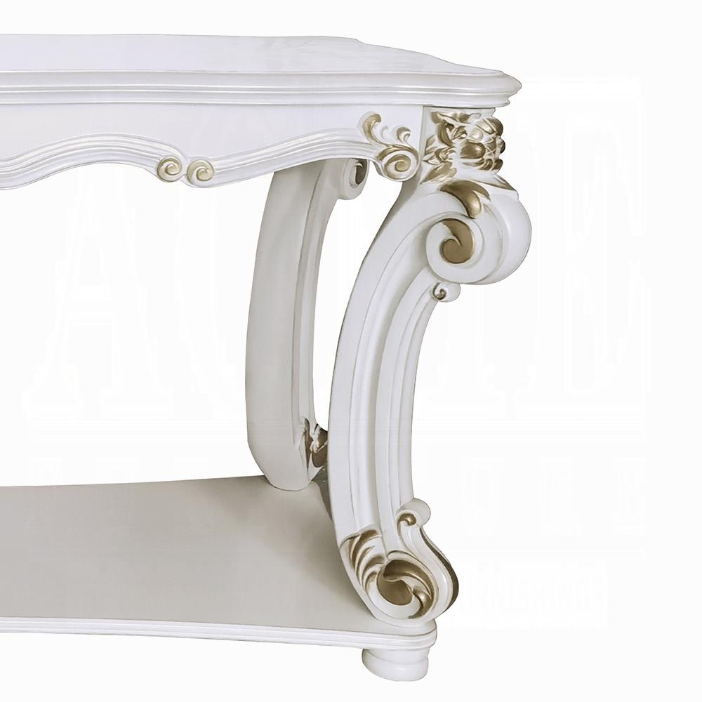 ACME Furniture - Vendome Sofa Table - Antique Pearl Finish - LV01528 veiw 8