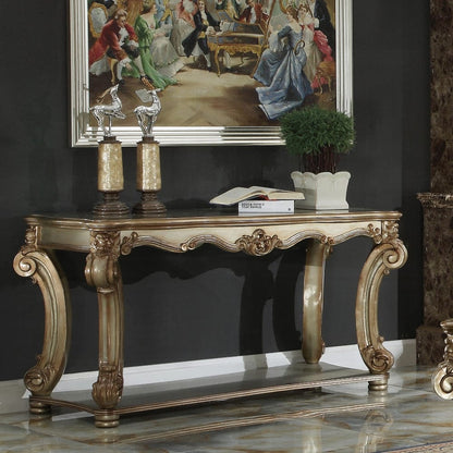 ACME Furniture - Vendome - Sofa Table - Gold Patina - 83002B view 2