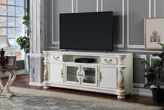 ACME Furniture - Vendome TV Stand - Antique Pearl Finish - LV01521 veiw 1