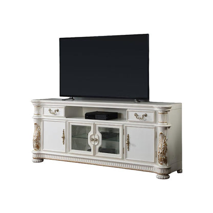 ACME Furniture - Vendome TV Stand - Antique Pearl Finish - LV01521 veiw 2