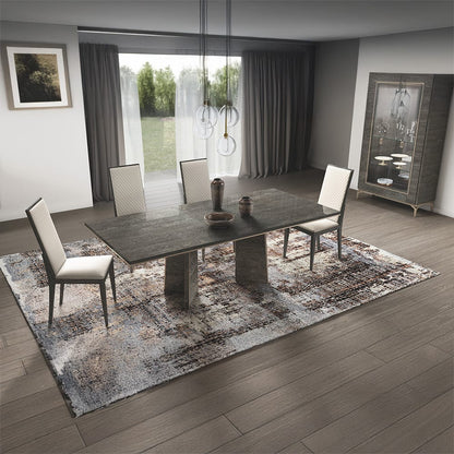 ACME Furniture - Venezia - Side Chair (Set of 2) - Gray Synthetic Leather & Gray - DN04716 view 4