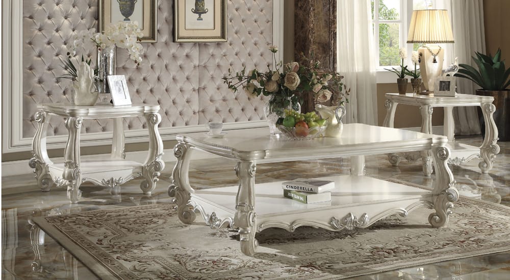 ACME Furniture - Versailles - Coffee Table - Bone White - 82123A view 2