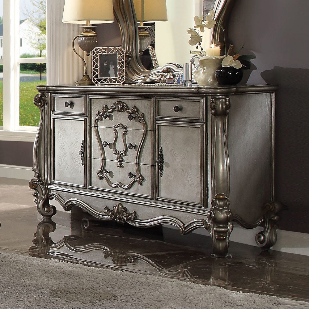 ACME Furniture - Versailles - Dresser - Antique Platinum - BD26845 view 2