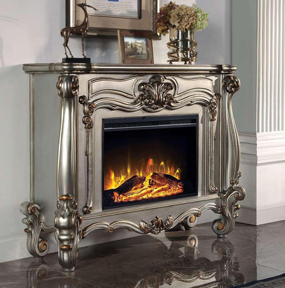 ACME Furniture - Versailles Fireplace - Antique Platinum - AC01314 veiw 1