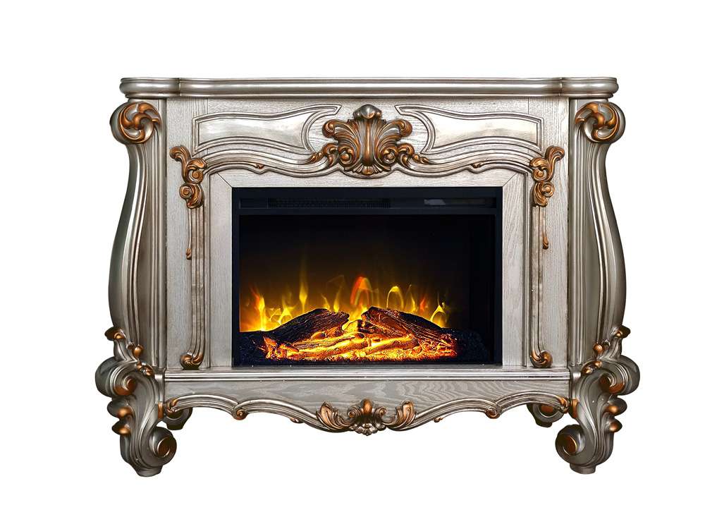 ACME Furniture - Versailles Fireplace - Antique Platinum - AC01314 veiw 2