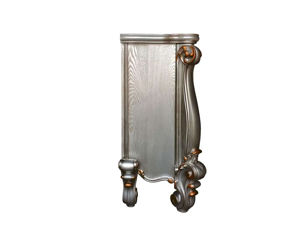 ACME Furniture - Versailles Fireplace - Antique Platinum - AC01314 veiw 3