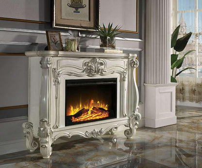 ACME Furniture - Versailles Fireplace - Bone White - AC01316 veiw 1