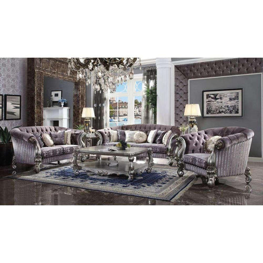 ACME Furniture - Versailles Loveseat (w/5 Pillows) - 56826 veiw 2