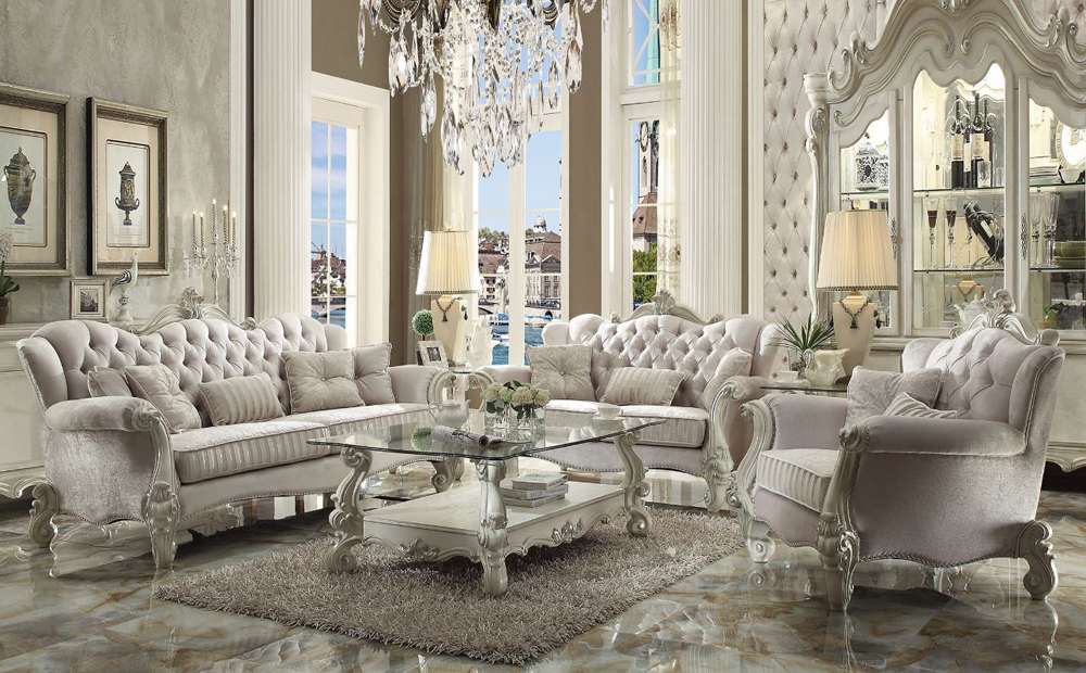 ACME Furniture - Versailles Sofa (w/5 Pillows) - 52105 view 2