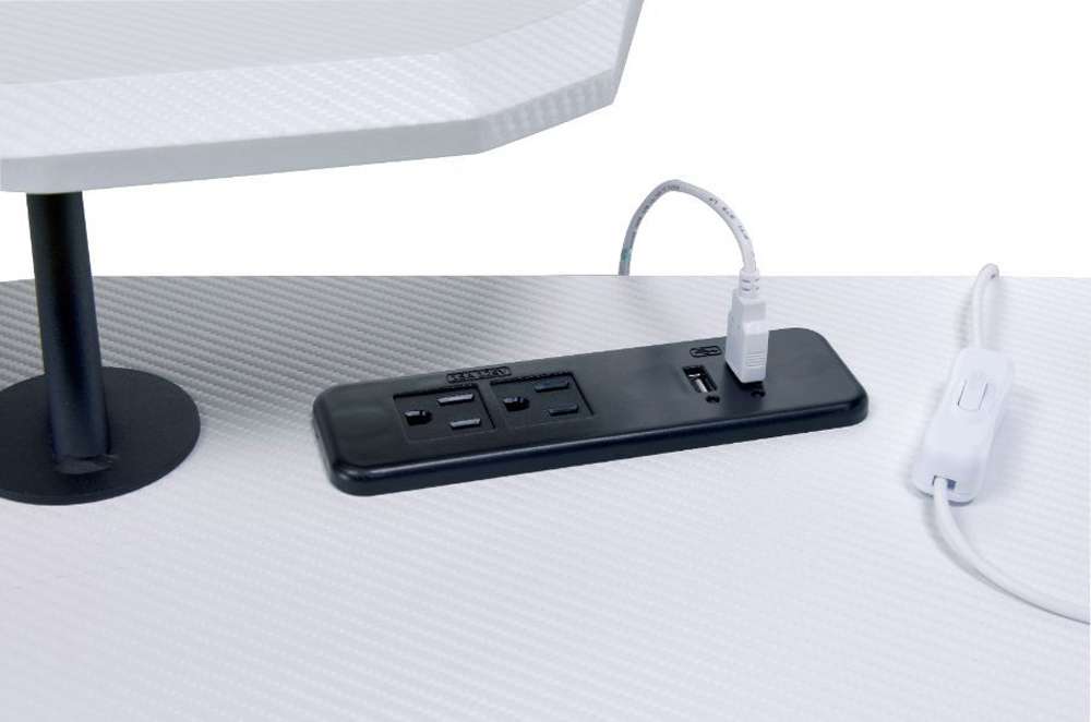 ACME Furniture - Vildre Gaming Table w/USB Port - 93134 view 5