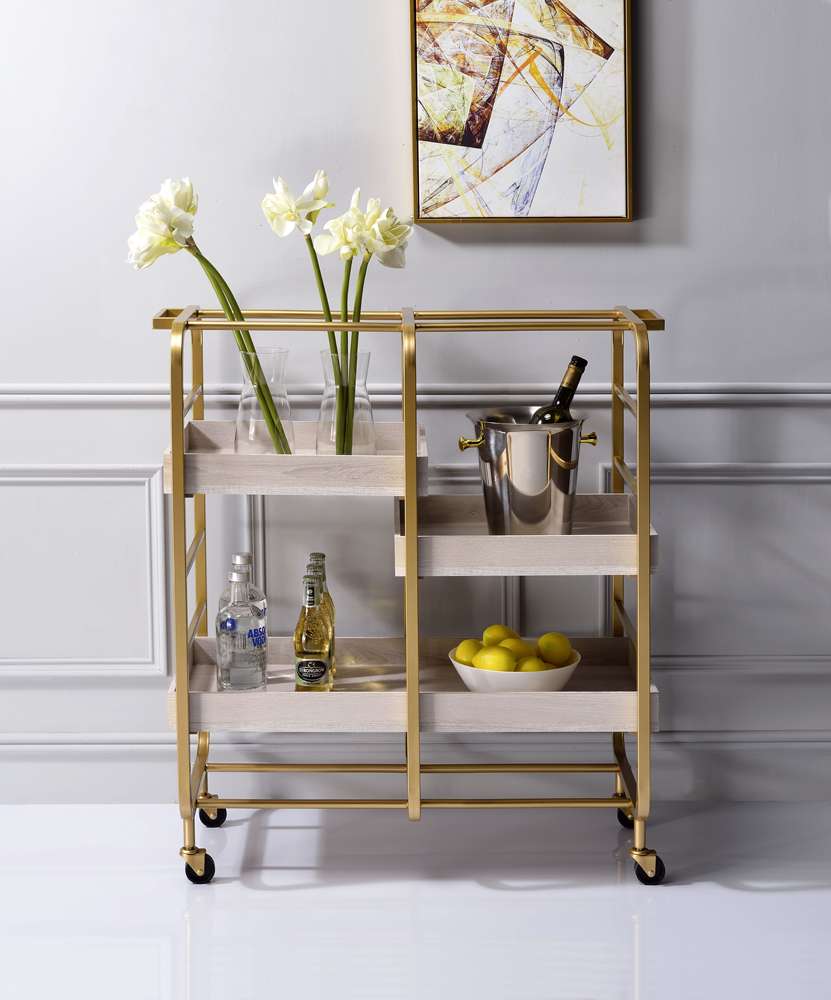 ACME Furniture - Vorrik Serving Cart - 98412 veiw 1