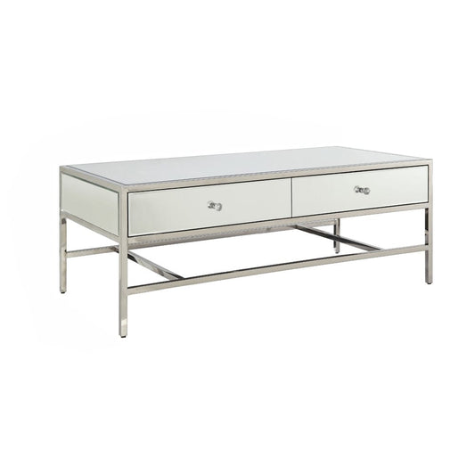ACME Furniture - Weigela - Coffee Table - Mirrored & Chrome - 80555 view 1
