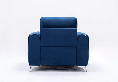 ACME Furniture - Wenona Chair - Blue Velvet - LV01776 veiw 4