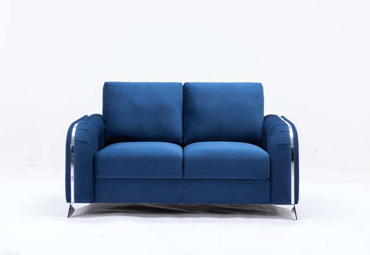 ACME Furniture - Wenona Loveseat - Blue Velvet - LV01775 veiw 2