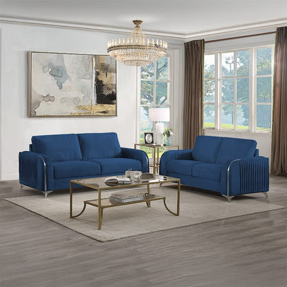 ACME Furniture - Wenona Sofa - Blue Velvet - LV01774 view 6