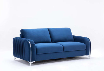 ACME Furniture - Wenona Sofa - Blue Velvet - LV01774 veiw 1