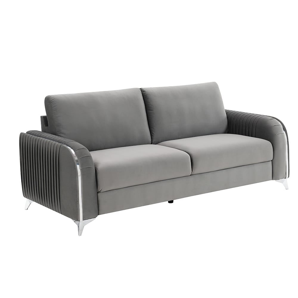 ACME Furniture - Wenona - Sofa - Gray Velvet - LV01710 view 1
