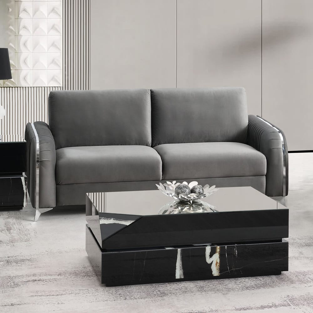 ACME Furniture - Wenona - Sofa - Gray Velvet - LV01710 view 6