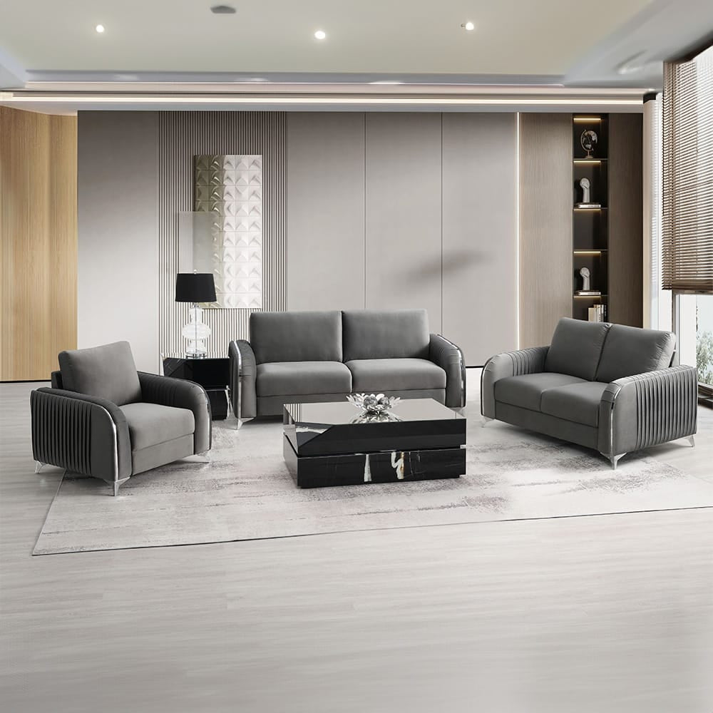 ACME Furniture - Wenona - Sofa - Gray Velvet - LV01710 view 7
