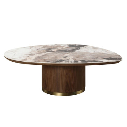 ACME Furniture - Willene Coffee Table w/Ceramic Top - Ceramic Top & Walnut Finish - LV03155 view 2