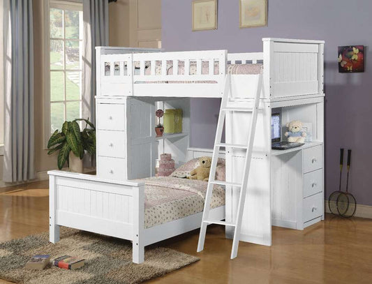 ACME Furniture - Willoughby Loft Bed - 10970W veiw 2