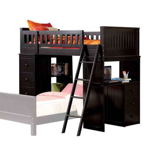 ACME Furniture - Willoughby - Twin Loft Bed - Black - 10980W view 1