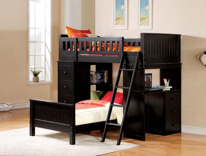 ACME Furniture - Willoughby - Twin Loft Bed - Black - 10980W view 2