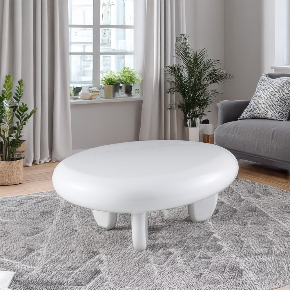 ACME Furniture - Wylie - Coffee Table - White High Gloss  - LV04365 view 4