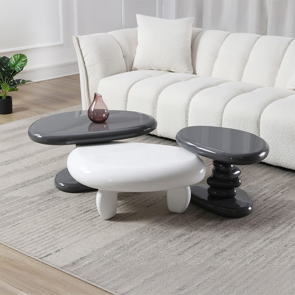 ACME Furniture - Wylie - Coffee Table - White High Gloss  - LV04365 view 6