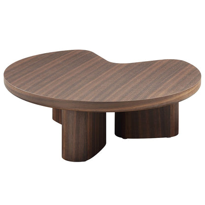 ACME Furniture - Yoab - Coffee Table - Smoked Oak  & Light Gray High Gloss  - LV03755 view 1