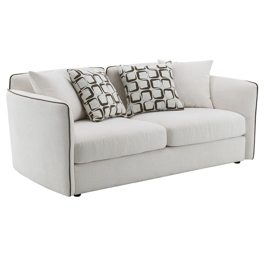 ACME Furniture - Yolanda - Loveseat w/4 Pillows - Beige Chenille - LV03606A view 1