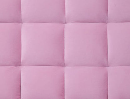 ACME Furniture - Yolandi - Adjustable Sofa - Pink Velvet & Dark Walnut Finish - 57200 view 6