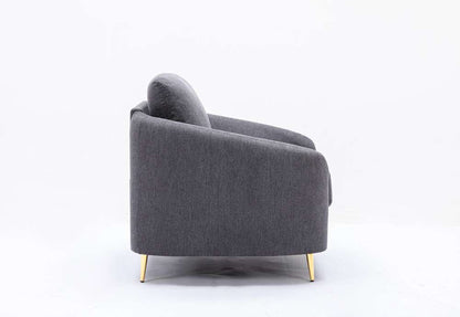 ACME Furniture - Yuina Chair - Gray Linen - LV01773 veiw 3