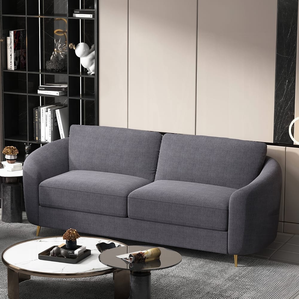 ACME Furniture - Yuina Sofa - Gray Linen - LV01771 view 6