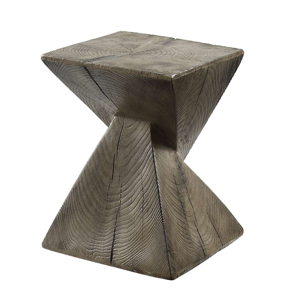 ACME Furniture - Zahi Accent Table - Weathered Oak - AC01925 veiw 2
