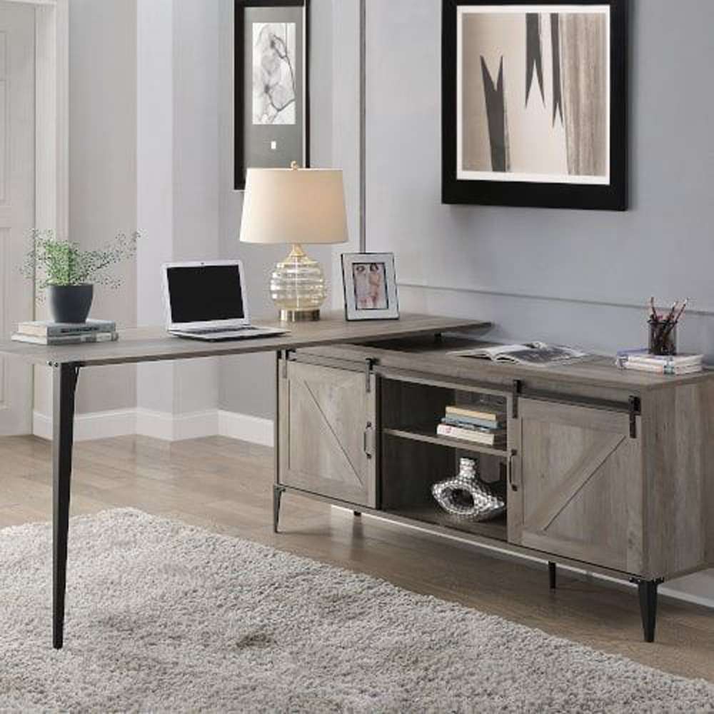 ACME Furniture - Zakwani Writing Desk w/USB - OF00003 veiw 4