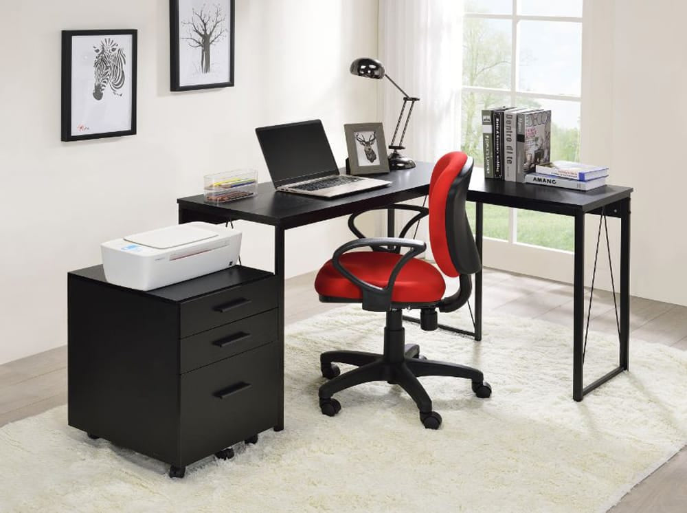 ACME Furniture - Zetri - Writing Desk - Black Finish - 92809 view 4