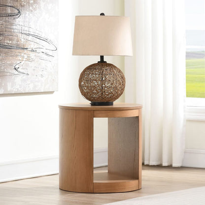 ACME Furniture - Zoey - End Table - Oak  - LV04216 view 6
