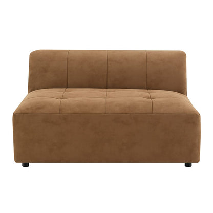 ACME Furniture - Zoey - Modular - Armless Chair  - Chocolate Suede - LV05391 view 2