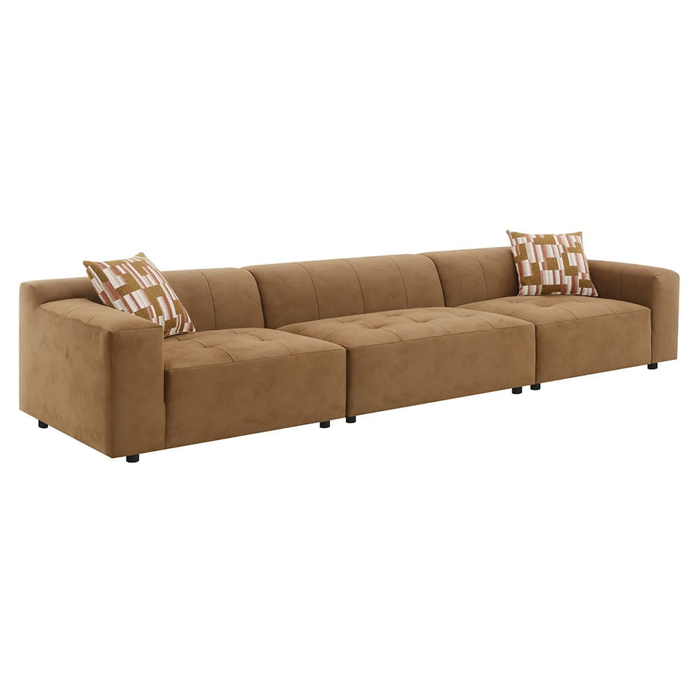 ACME Furniture - Zoey - Modular - Armless Chair  - Chocolate Suede - LV05391 view 7