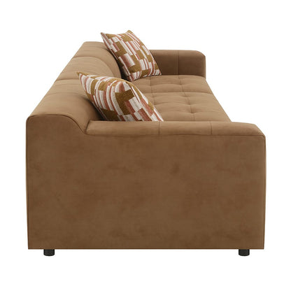 ACME Furniture - Zoey - Modular - Armless Chair  - Chocolate Suede - LV05391 view 8
