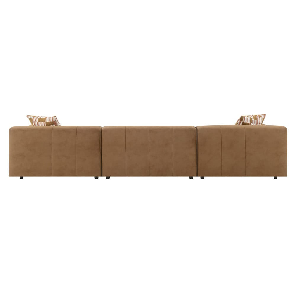 ACME Furniture - Zoey - Modular - Armless Chair  - Chocolate Suede - LV05391 view 9