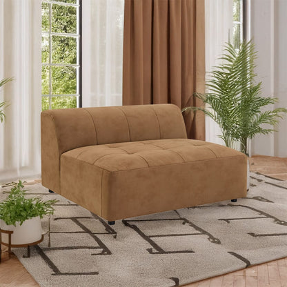 ACME Furniture - Zoey - Modular - Armless Chair  - Chocolate Suede - LV05391 view 10