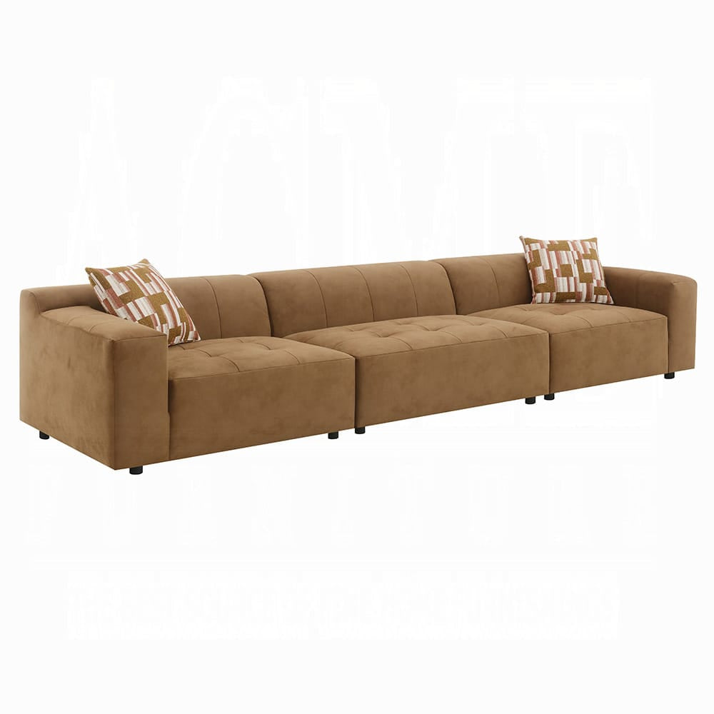ACME Furniture - Zoey - Modular - RF Arm Chair w/Pillow - Chocolate Suede - LV05392 view 8