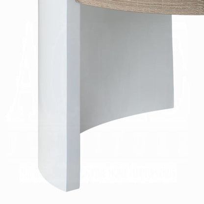ACME Furniture - Zoma Coffee Table - White High Gloss & Oak - LV02414 view 4