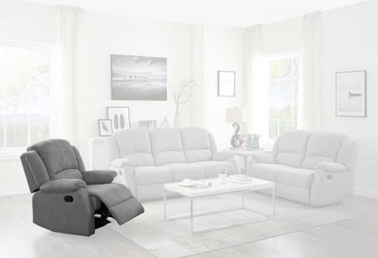 ACME Furniture - Zorina Motion Recliner - Gray Fabric - LV01286 veiw 1